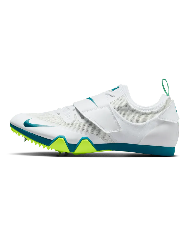 Nike Pole Vault Elite Sprung-Spike für Leichtathletik - Weiß Weiß