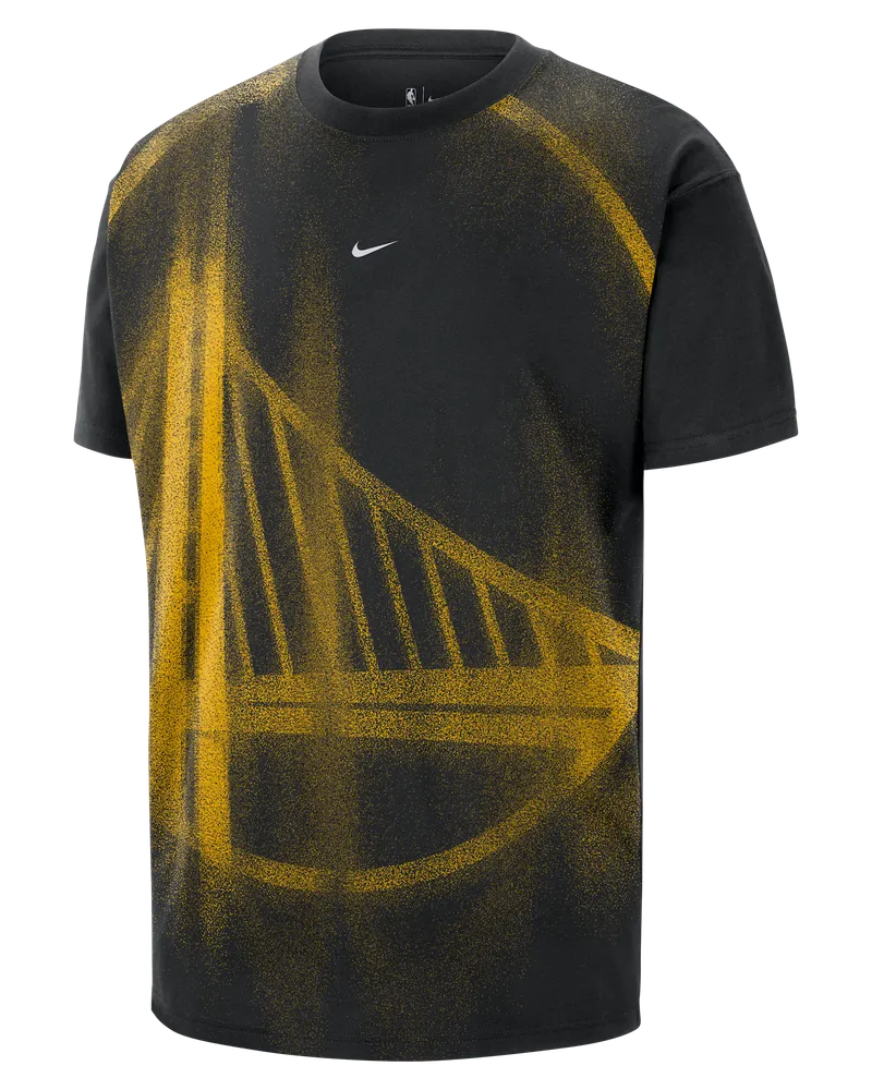 Nike Golden State Warriors Basketball-T-Shirt (Herren) - Schwarz Schwarz