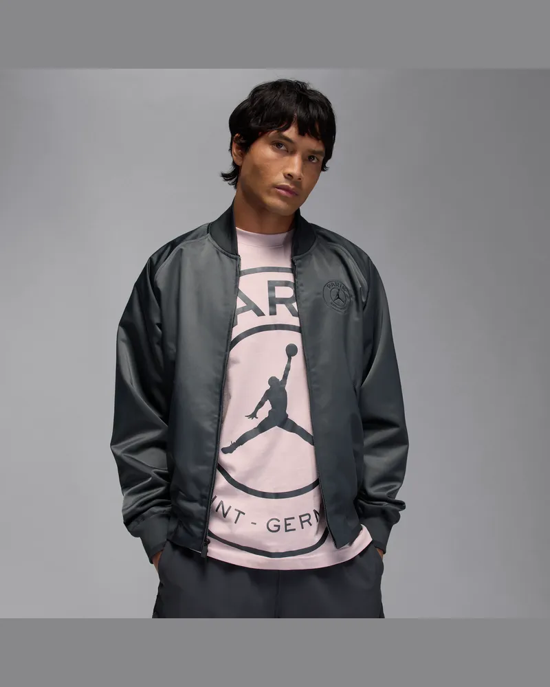 Nike Paris Saint-Germain Anthem-Herrenjacke - Grau Grau