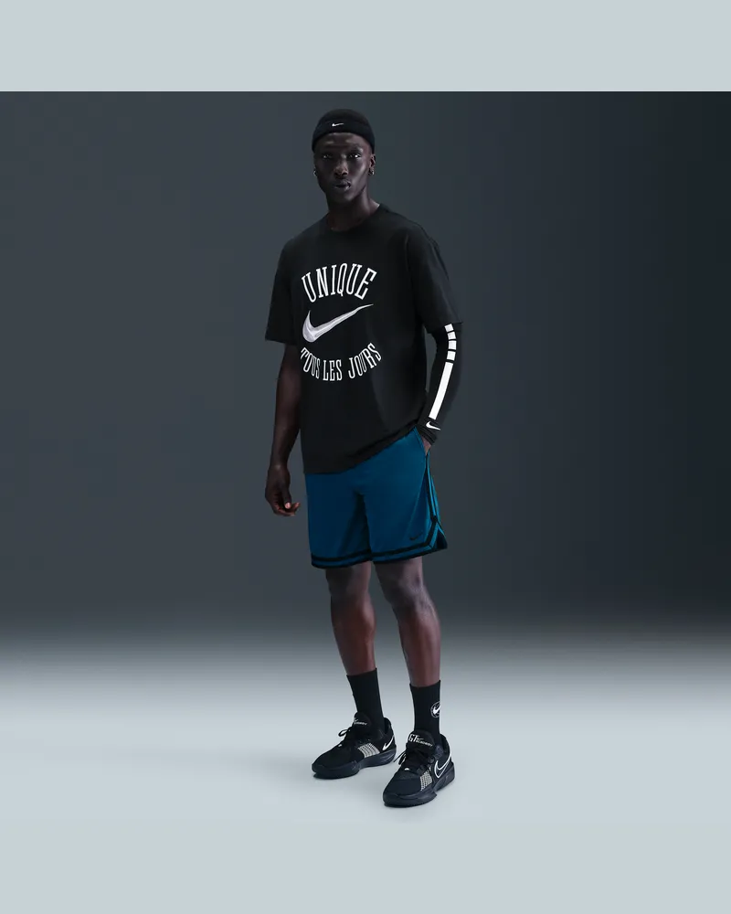 Nike DNA Dri-FIT Basketballshorts für Herren (ca. 20,5 cm) - Blau Blau
