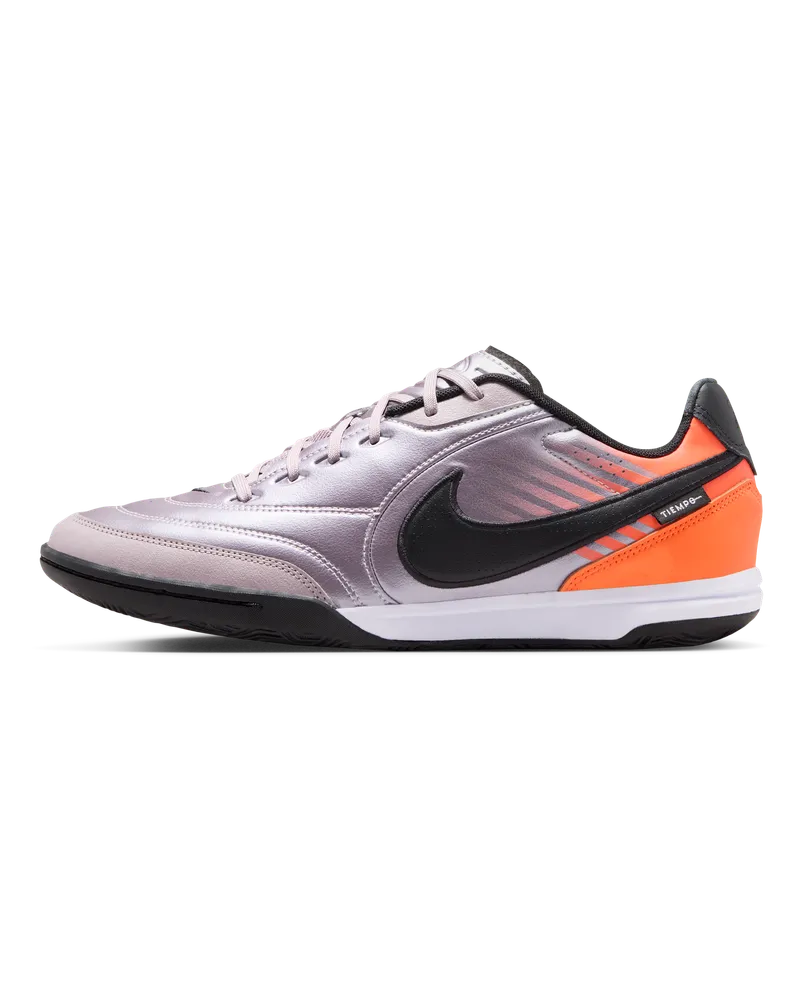 Nike Tiempo Streetgato PRM Heritage Low-Top-Fußballschuh für Hallen- und Hartplätze - Lila Lila