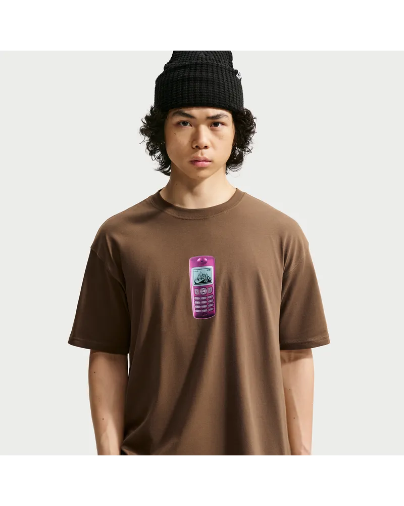 Nike SB Skate-T-Shirt - Braun Braun