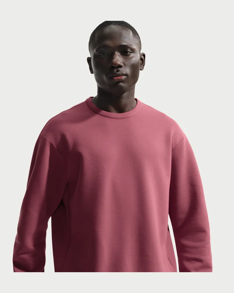 Nike 24.7 ImpossiblySoft Dri-FIT Rundhalsshirt (Herren) - Rot Rot