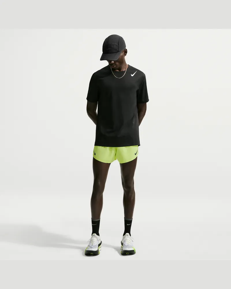 Nike AeroSwift Dri-FIT ADV-Laufshorts mit Innenslip für Herren (ca. 10 cm) - Gelb Gelb