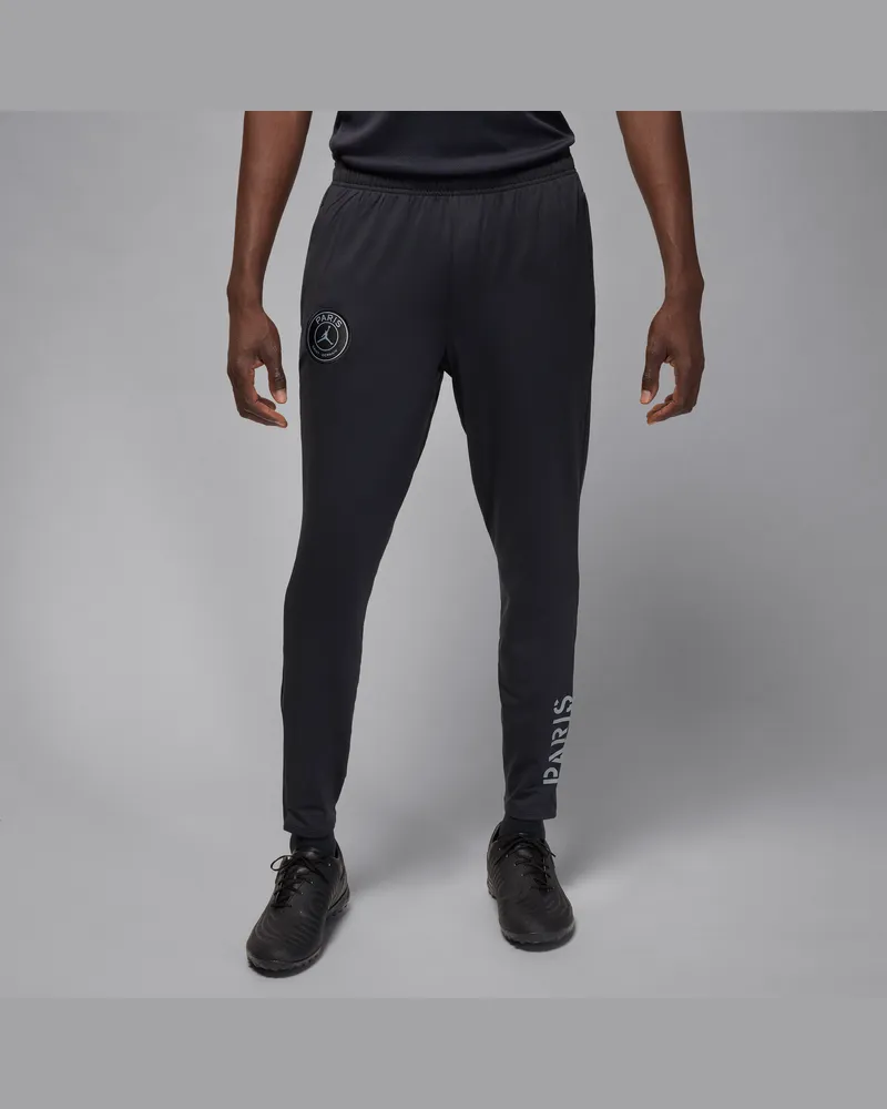 Jordan Paris Saint-Germain Strike Fourth  Dri-FIT-Fußballhose aus Strickmaterial (Herren) - Schwarz Schwarz