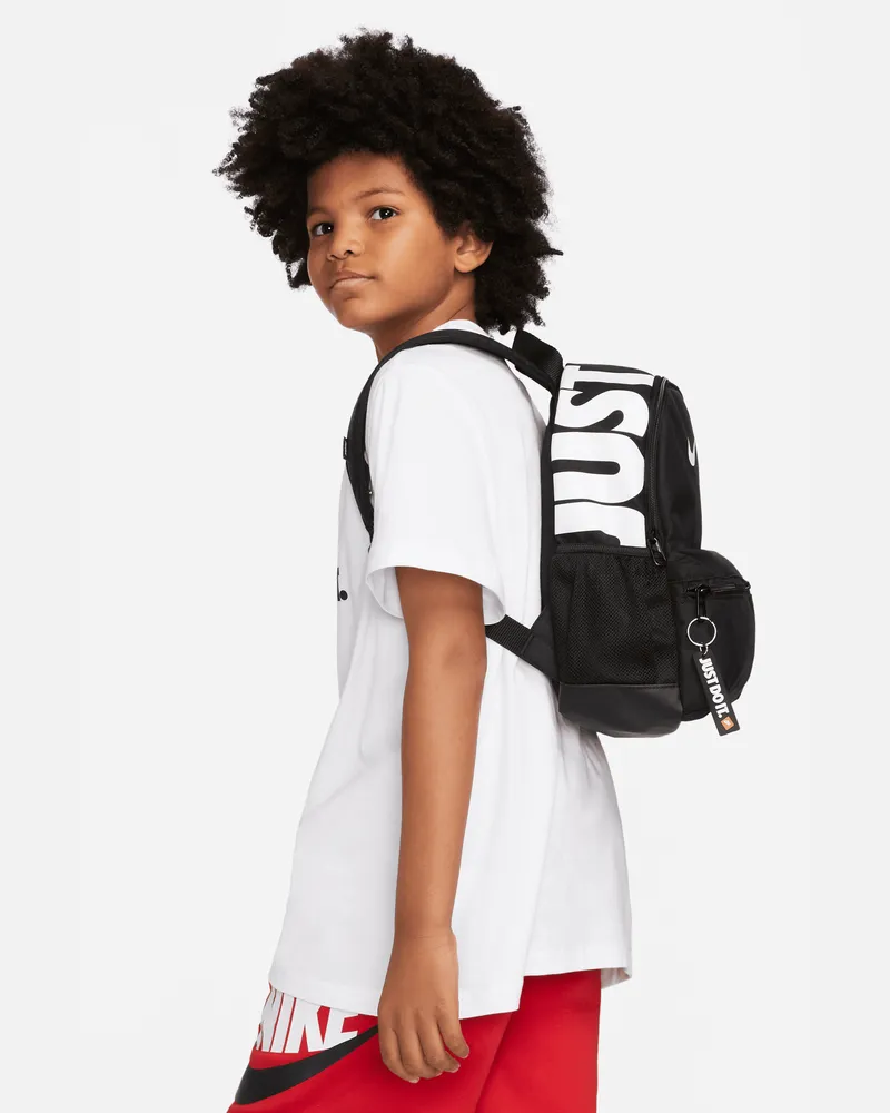Nike Brasilia JDI Minirucksack für Kinder (11 l) - Schwarz Schwarz