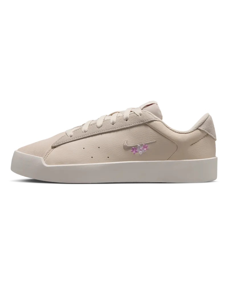 Nike Court Heritage SE "Stitched Floral" Schuh (Damen) - Braun Braun