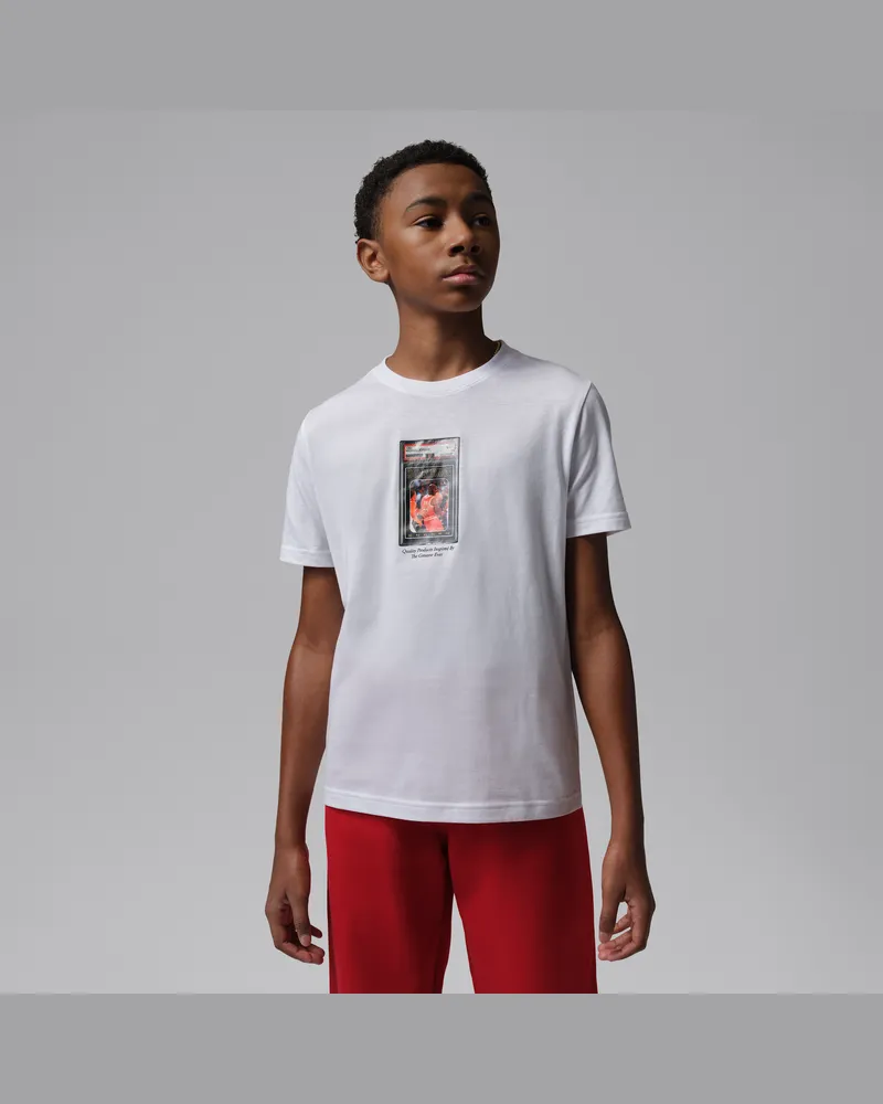 Jordan Mint 10 T-Shirt (ältere Kinder) - Weiß Weiß