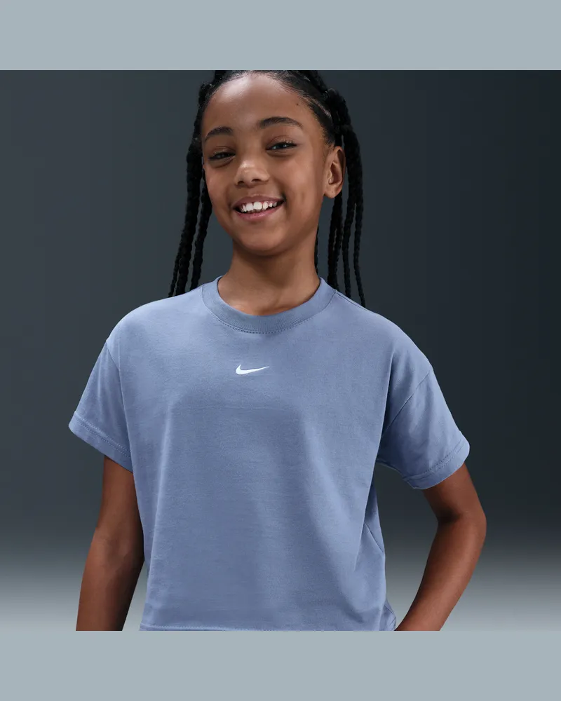 Nike Essential T-Shirt (ältere Kinder, Mädchen) - Blau Blau