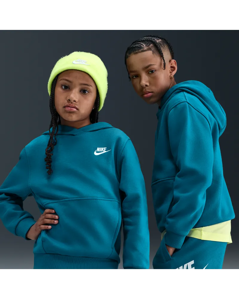 Nike Club Fleece Hoodie für ältere Kinder - Blau Blau