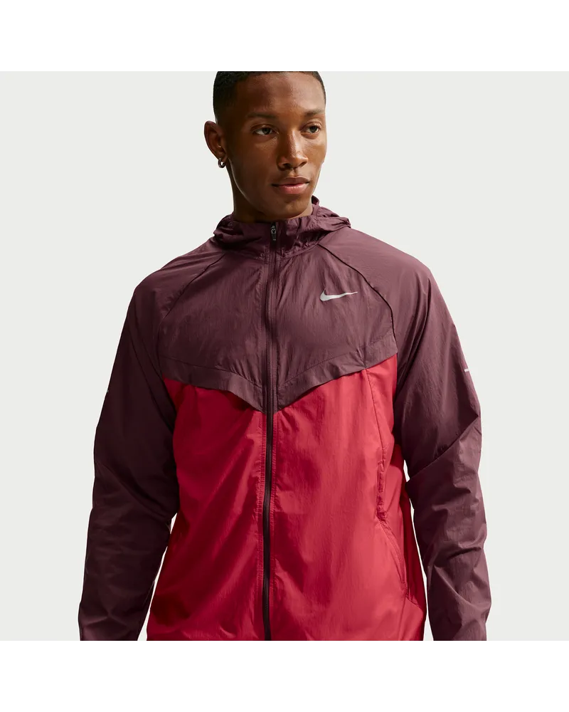 Nike Stride Repel-Laufjacke mit UV-Schutz (Herren) - Lila Lila