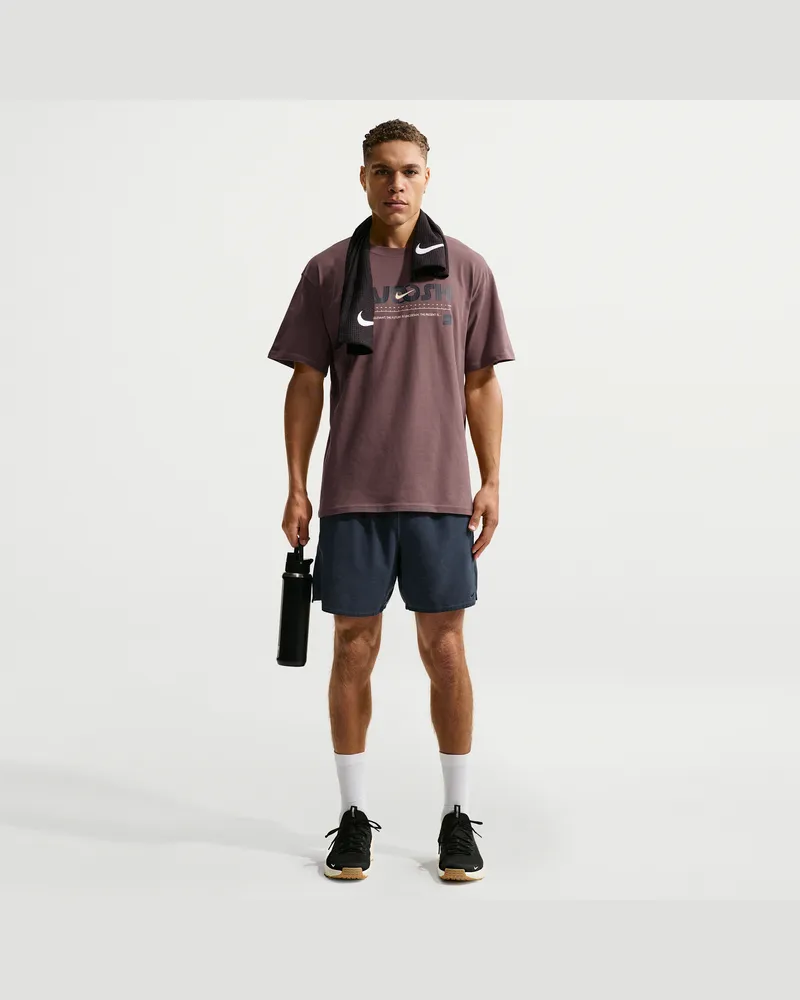 Nike Unlimited N.A.C. Trainingsshorts (ca. 18 cm, Herren) - Blau Blau