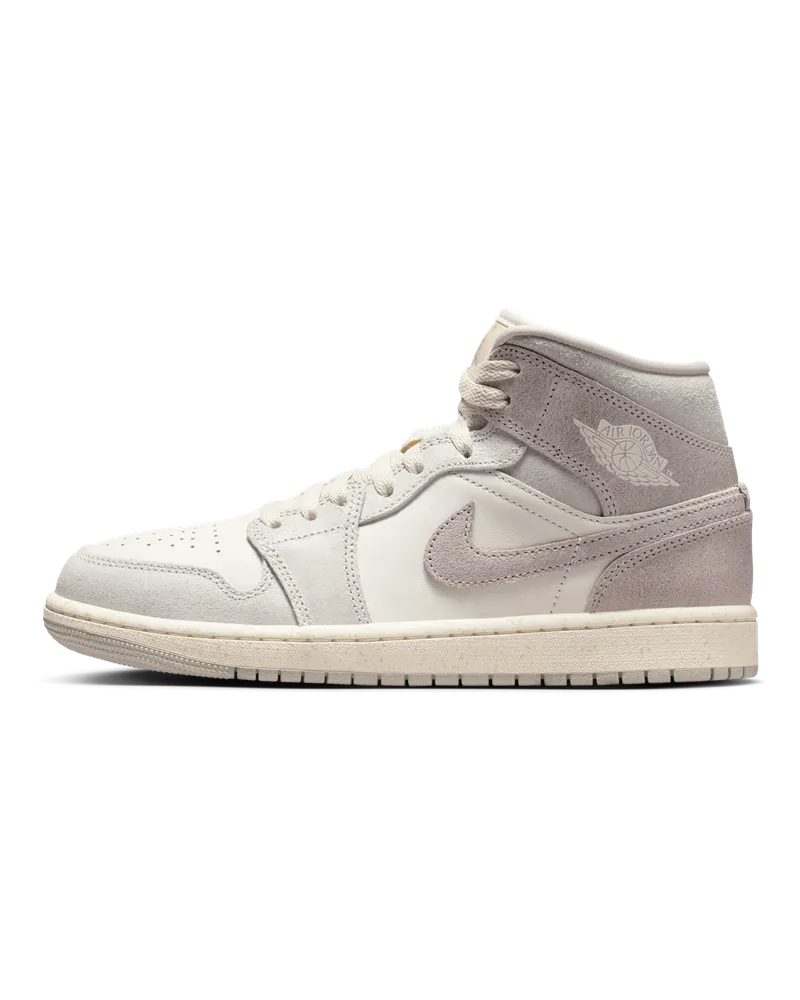 Jordan Air  1 Mid SE Schuh (Damen) - Grau Grau