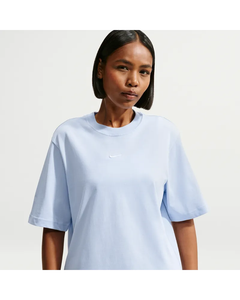 Nike Essentials Damen-T-Shirt - Blau Blau