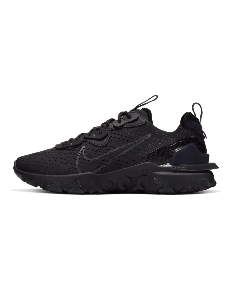 Nike React Vision Herrenschuh - Schwarz Schwarz