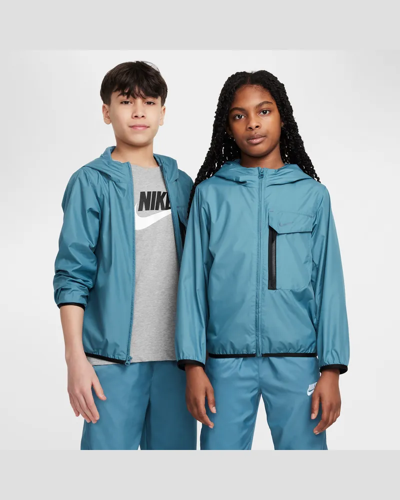 Nike Sportswear City Utility Jacke (ältere Kinder) - Blau Blau