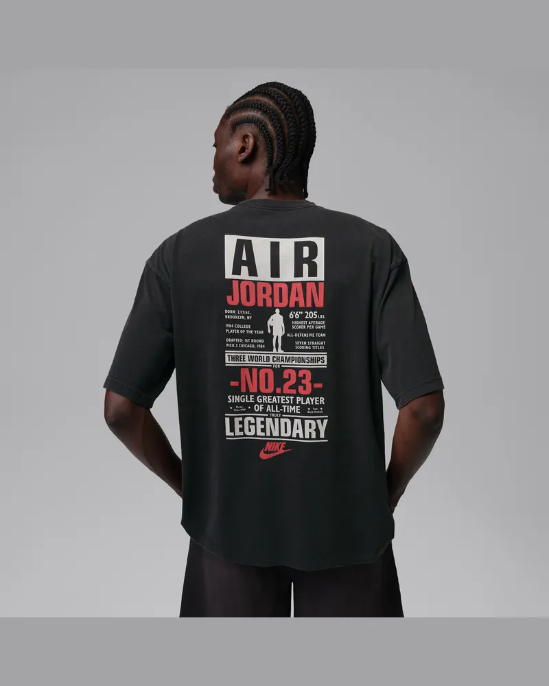 Jordan Flight T-Shirt (Herren) - Schwarz Schwarz