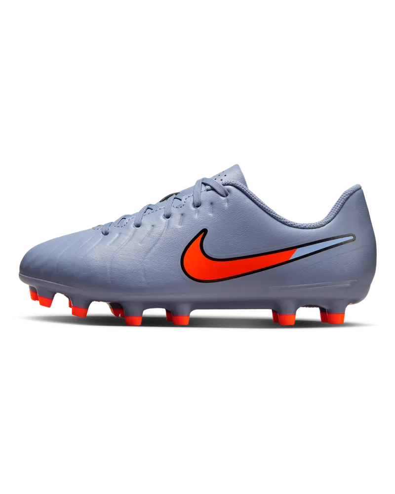 Nike Jr. Tiempo Legend 10 Club Low-Top-Fußballschuh für verschiedene Böden für jüngere/ältere Kinder - Blau Blau