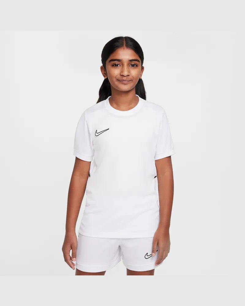 Nike Academy Dri-FIT Fußballoberteil (ältere Kinder) - Weiß Weiß