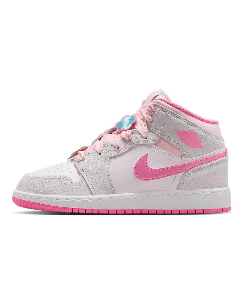 Jordan Air  1 Mid Alt SE Schuh für ältere Kinder - Grau Grau