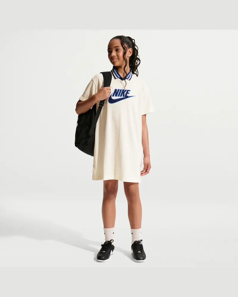 Nike Kurzarm-Jerseykleid (ältere Kinder, Mädchen) - Braun Braun