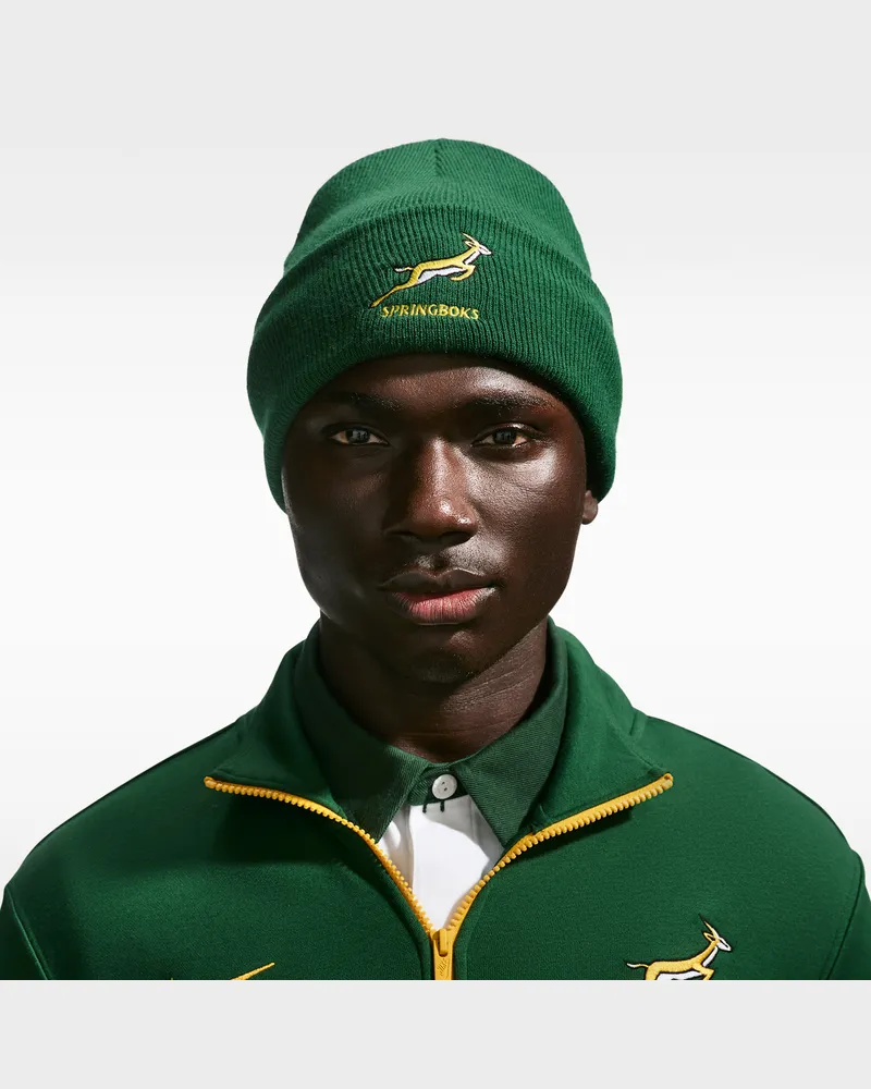 Nike Springboks Springboks Peak Beanie - Grün Grün