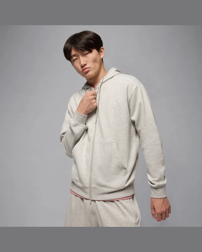 Jordan Brooklyn Fleece Kapuzenjacke (Herren) - Grau Grau