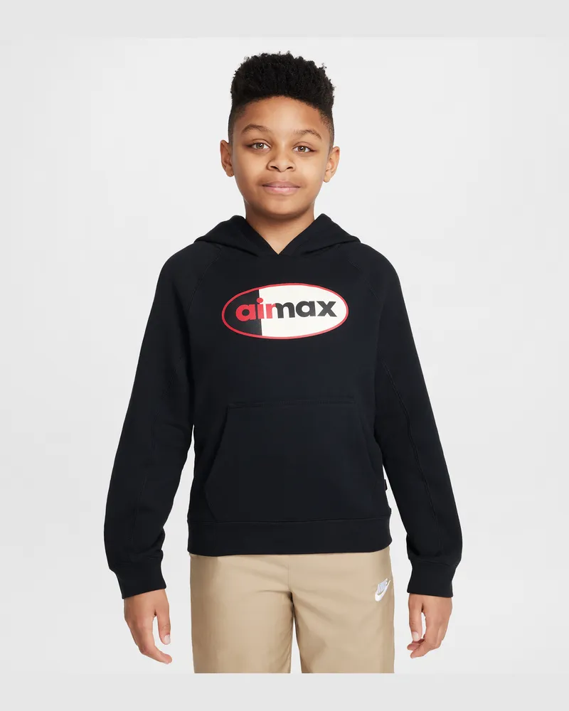 Nike FC Liverpool Sonderedition  Air Fußball-Hoodie (ältere Kinder) - Schwarz Schwarz