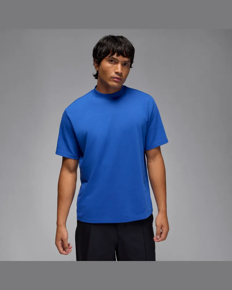 Jordan Sport Dri-FIT Golfoberteil mit Stehkragen (Herren) - Blau Blau