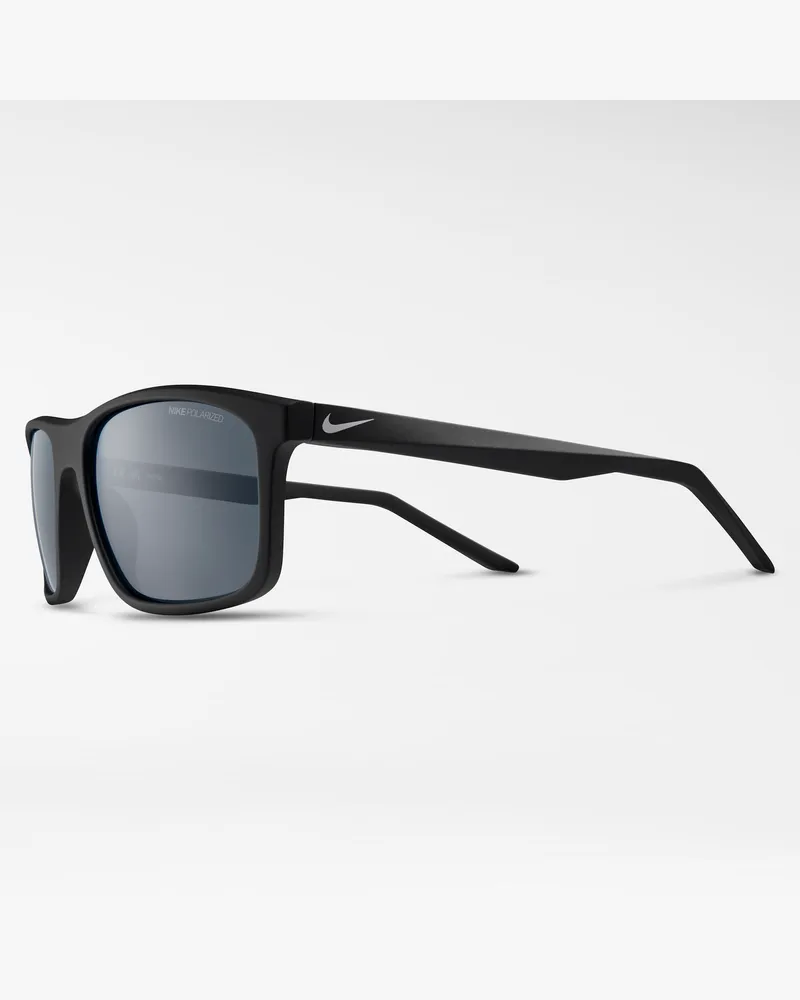 Nike Fire polarisierte Sonnenbrille - Schwarz Schwarz