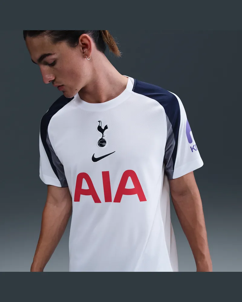 Nike Tottenham Hotspur 2025/26 Stadium Home  Replika Fußballtrikot mit Dri-FIT-Technologie (Herren) - Weiß Weiß