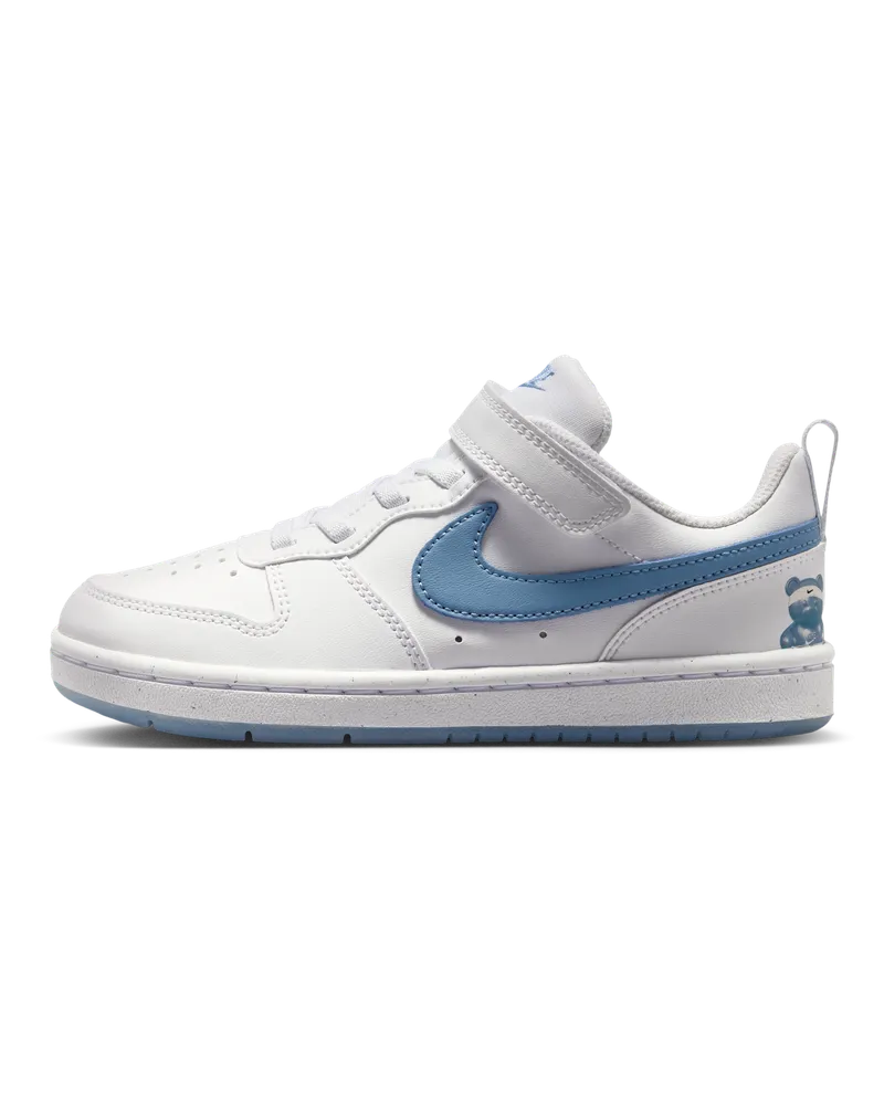 Nike Court Borough Low Schuh für jüngere Kinder - Weiß Weiß