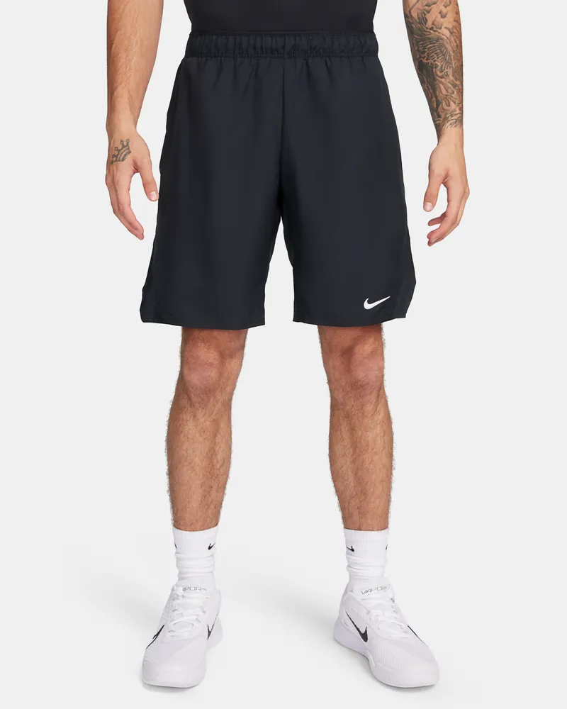 Nike Court Victory Dri-FIT Herren-Tennisshorts (ca. 23 cm) - Schwarz Schwarz