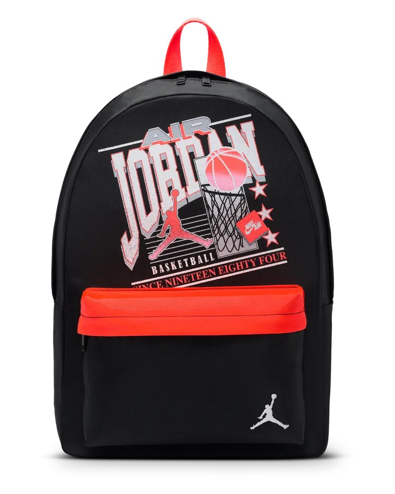 Jordan 84 Vintage Rucksack (21 l) - Schwarz Schwarz