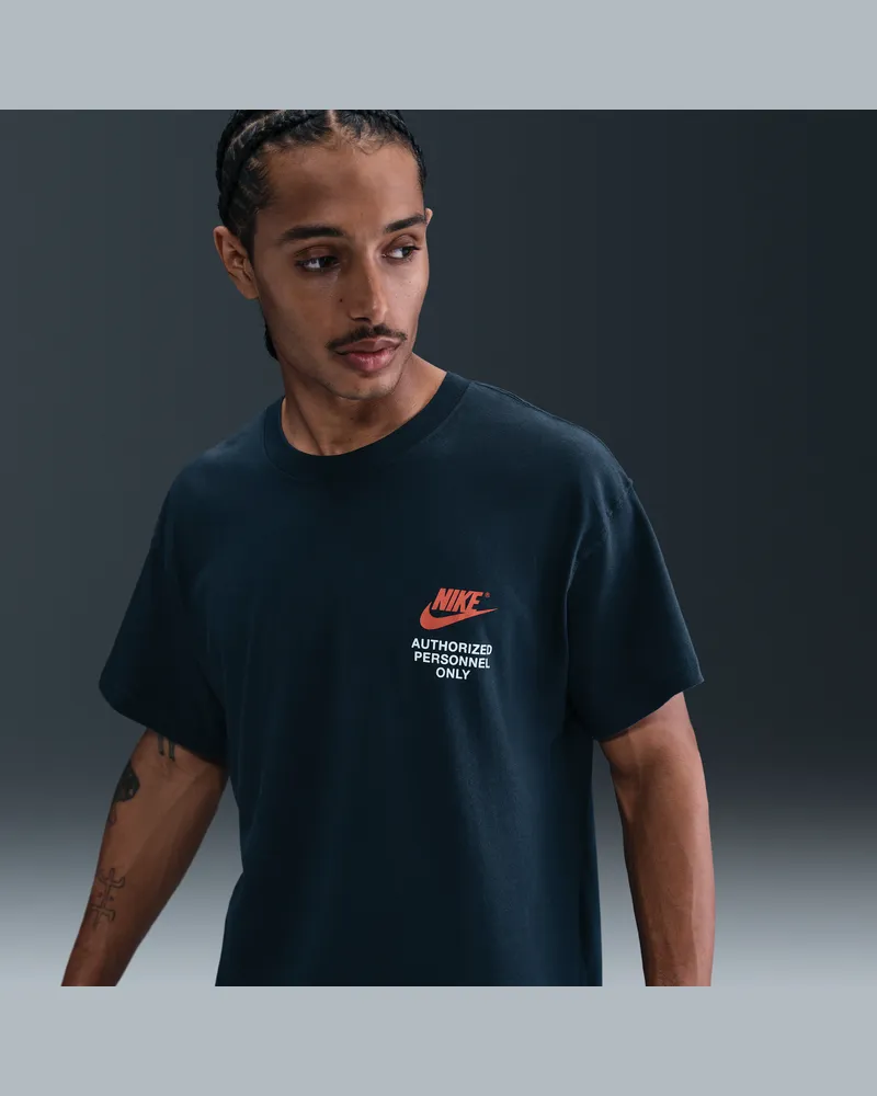 Nike T-Shirt (Herren) - Blau Blau