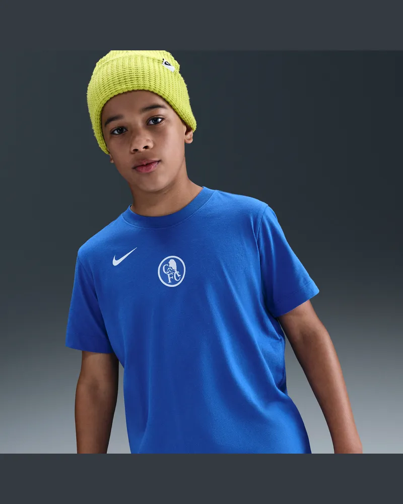 Nike FC Chelsea  Total 90 Fußball-T-Shirt (ältere Kinder) - Blau Blau