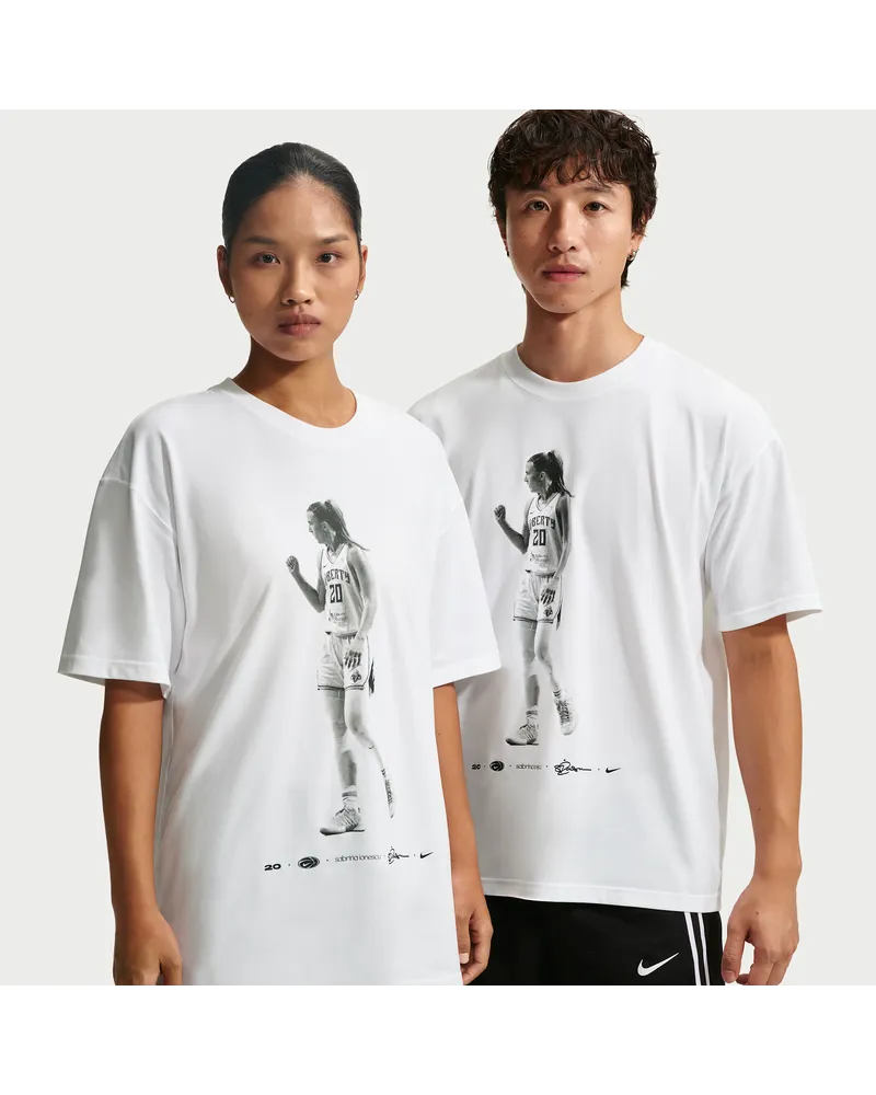 Nike Sabrina  Dri-FIT Basketball-T-Shirt - Weiß Weiß