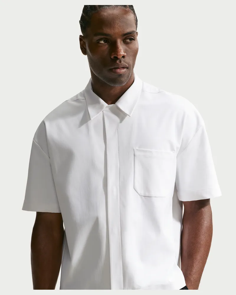 Nike 24.7 PerfectStretch Dri-FIT UV-Hemd (Herren) - Weiß Weiß