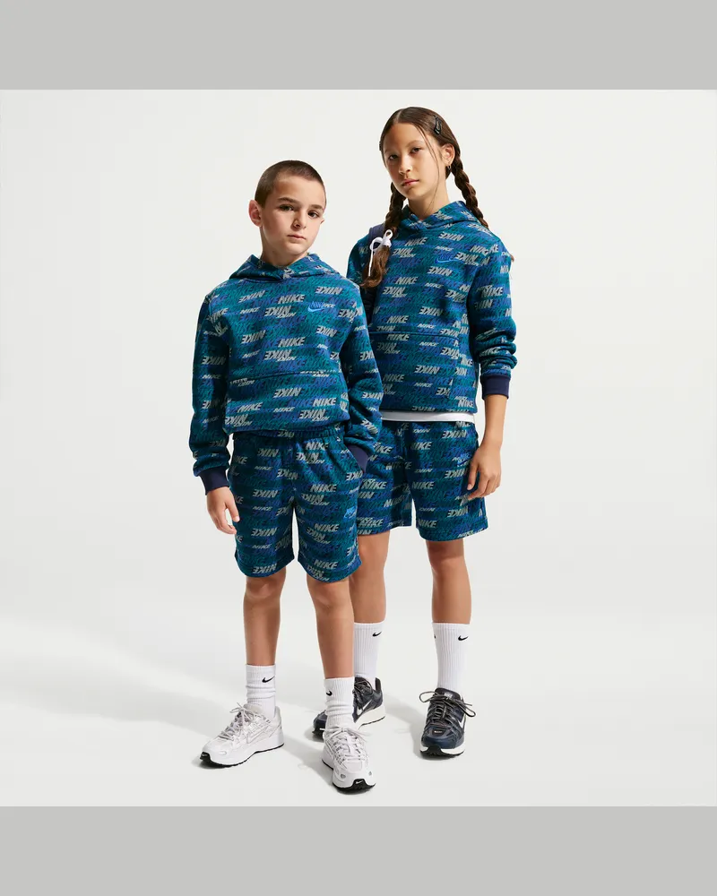 Nike Club Fleece French-Terry-Shorts für ältere Kinder - Blau Blau
