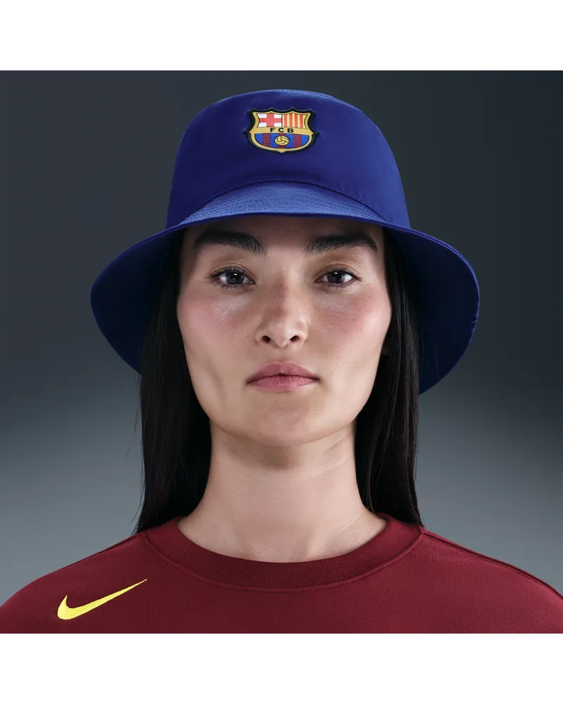 Nike Barcelona 2025/2026  Apex Bucket Hat - Blau Blau