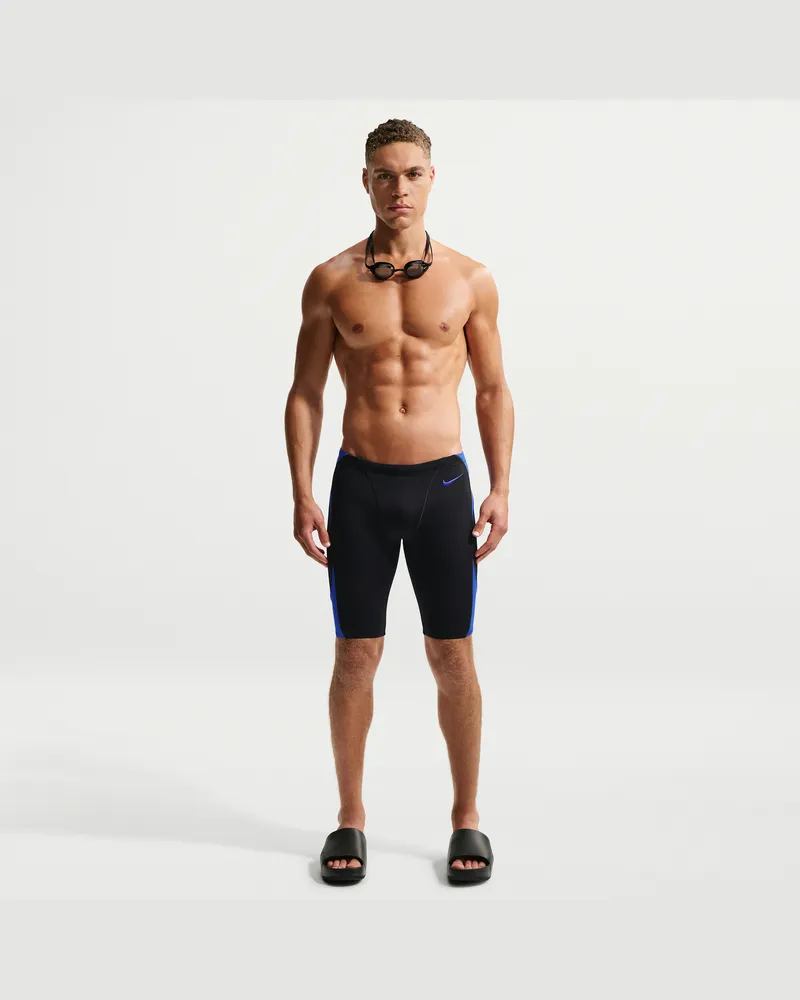 Nike Swim HydraStrong Fly Jammer-Badehose (Herren) - Schwarz Schwarz