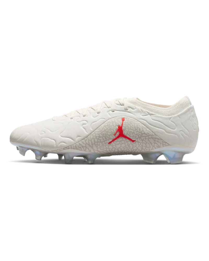 Jordan Tiempo Maestro Elite SE Low-Top-Fußballschuh für normalen Rasen - Weiß Weiß