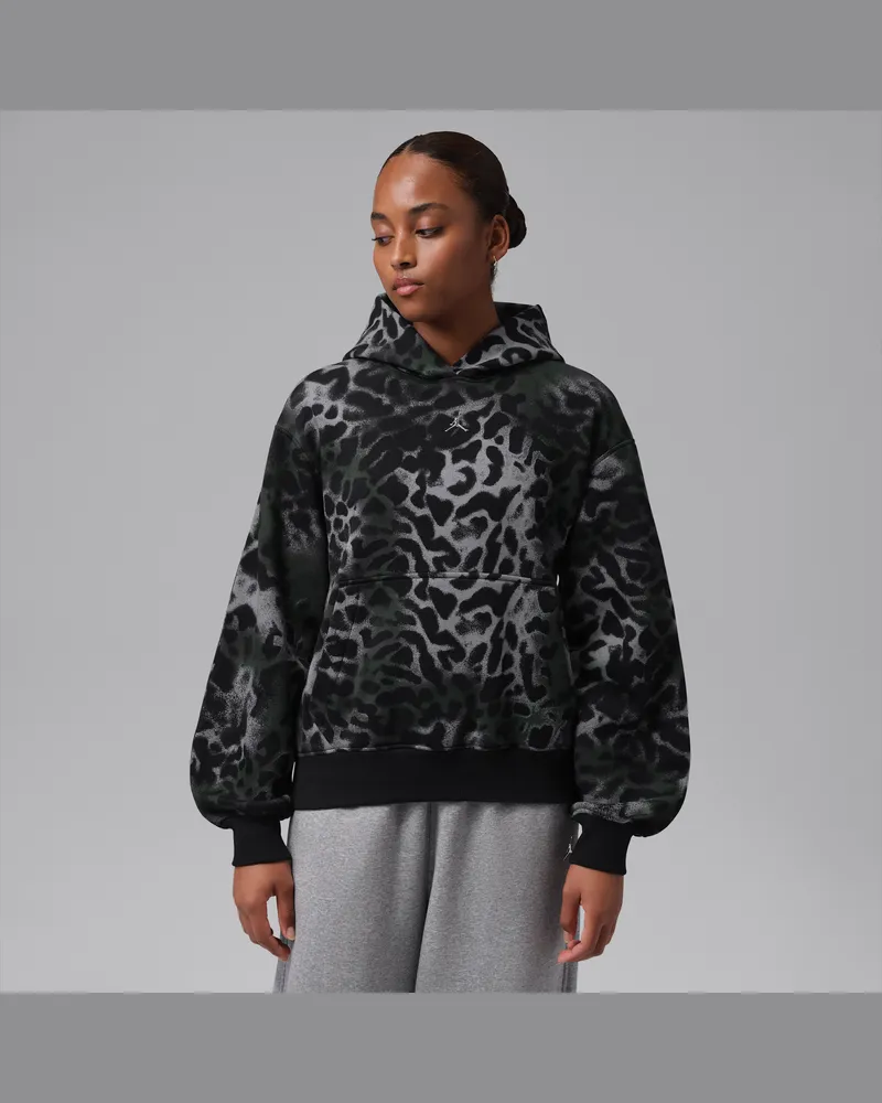 Jordan Brooklyn Fleece-Pullover für Damen - Schwarz Schwarz