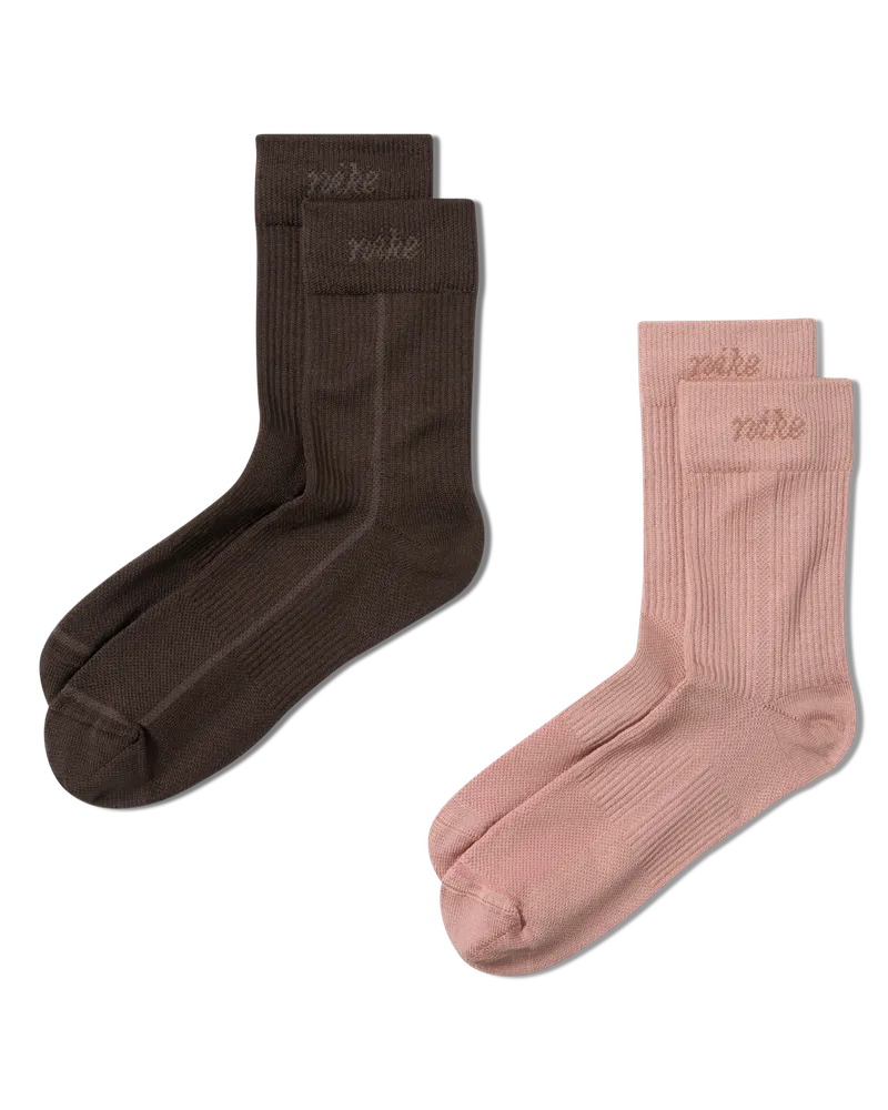 Nike Everyday Plus leichte Crew-Socken (Damen, 2 Paar) - Multi-Color Multi-color