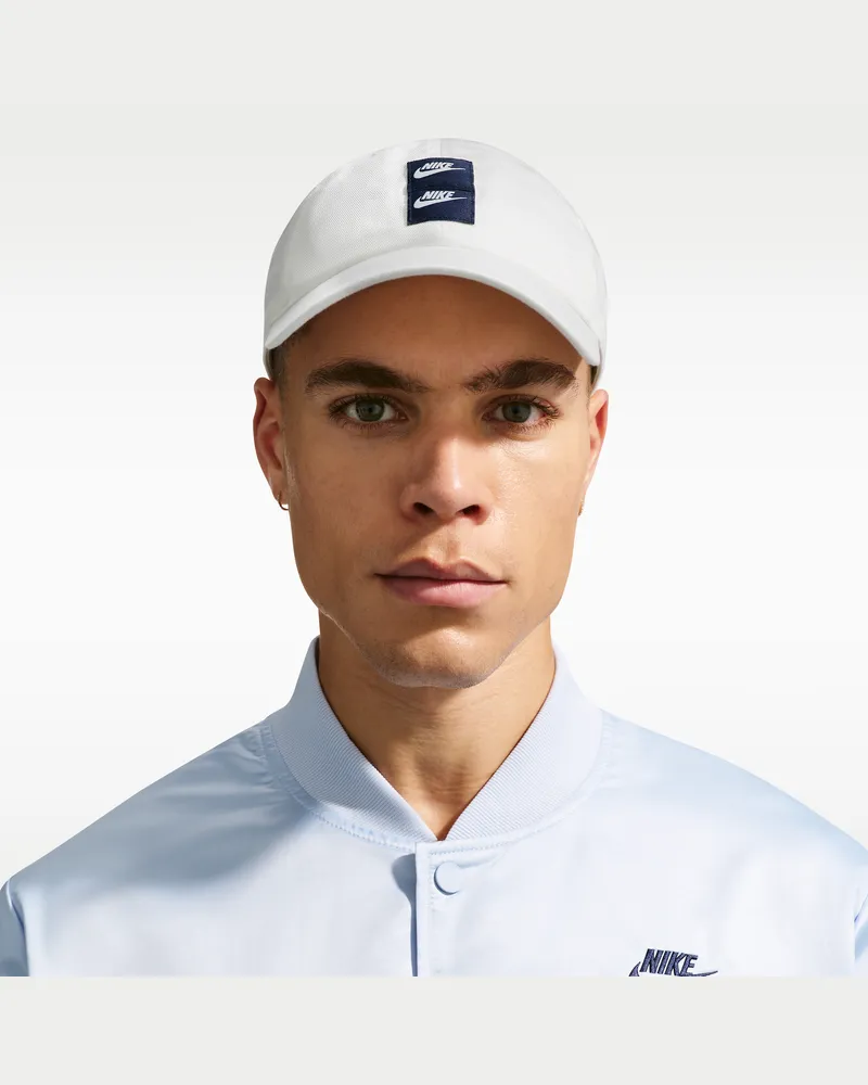 Nike Club Golf Dri-FIT unstrukturierte Cap - Weiß Weiß