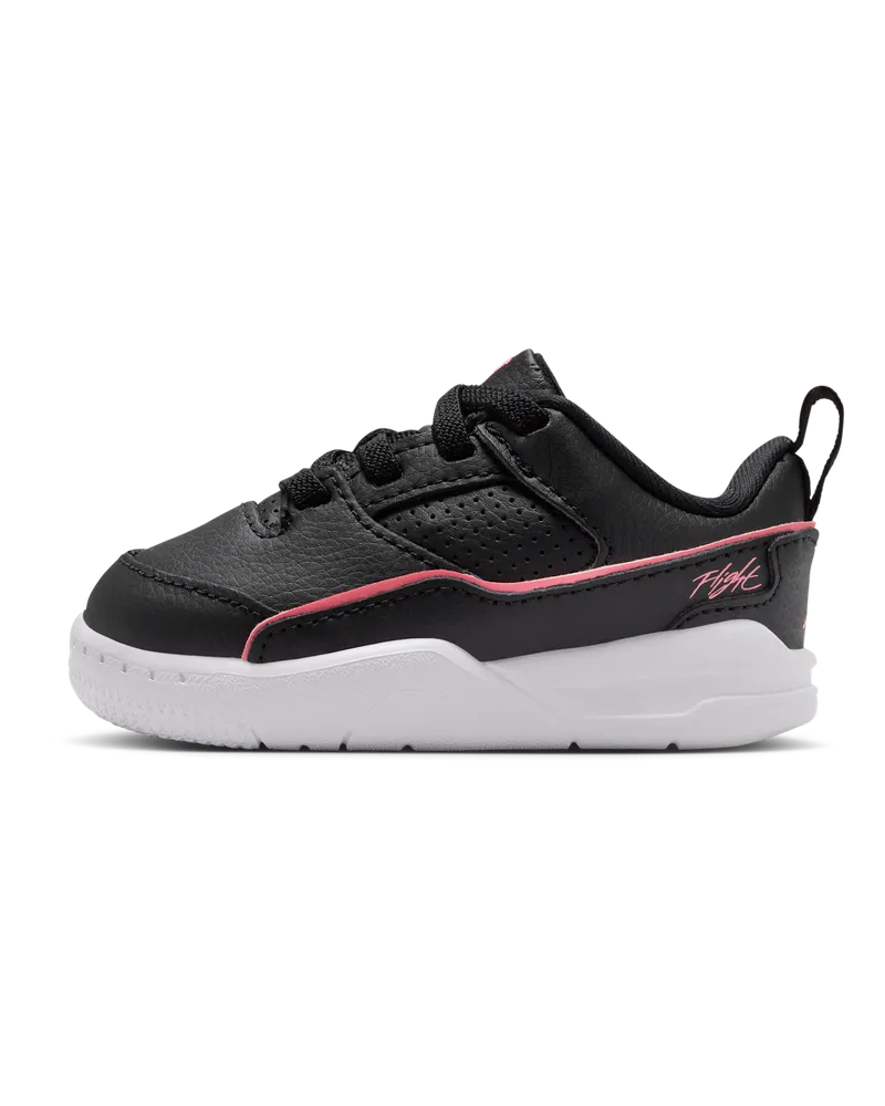 Jordan Flight Court Schuh (Babys/Kleinkinder) - Schwarz Schwarz