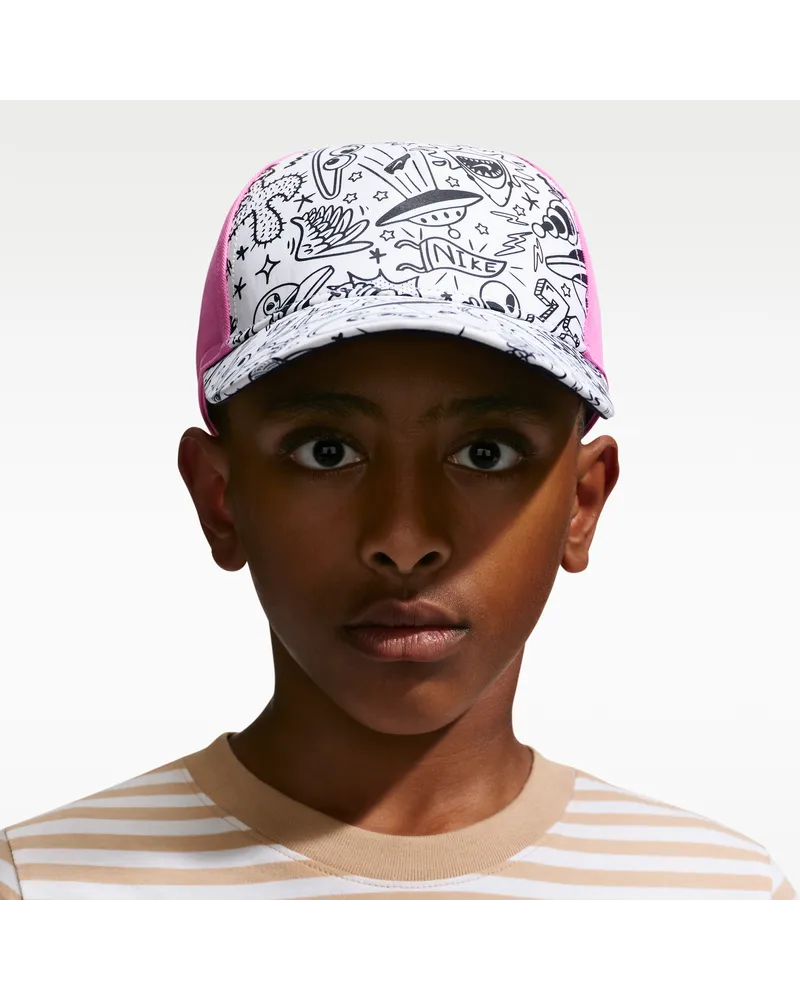 Nike Club strukturierte Cap (jüngere Kinder) - Pink Pink