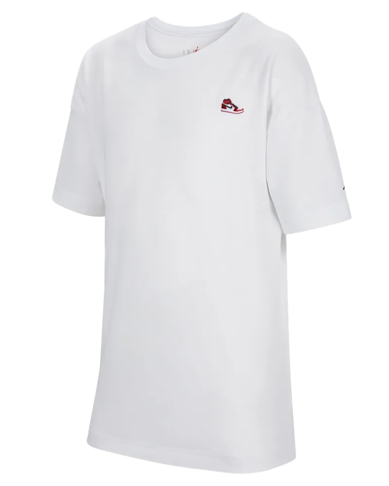 Jordan Air  1 Patch T-Shirt (ältere Kinder) - Weiß Weiß