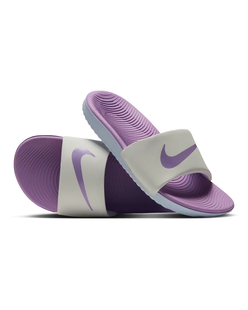 Nike Kawa Slides jüngere/ältere Kinder - Weiß Weiß
