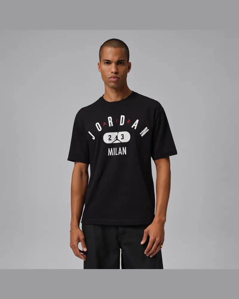 Jordan Mailand T-Shirt (Herren) - Schwarz Schwarz